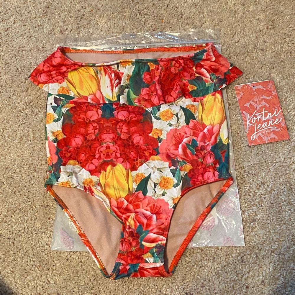 Kortni Jean 10-11y Peplum Tulip Bottoms